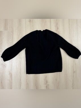 Cuyana Cozy for Fall Wool and Cashmere Pullover Sweater